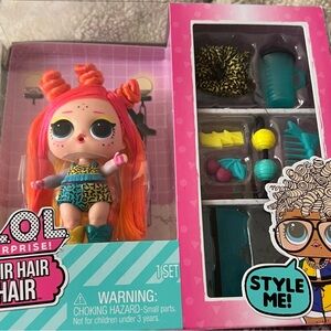 L.O.L. Surprise! Hair Hair Hair Doll with Vibrant Orange Hair